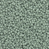 10/0 Preciosa Seed Beads Turquoise Chalk Solgel Dyed